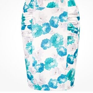 NWT Women's Stretchy Pencil Skirt Side Pleated Business Skirts S